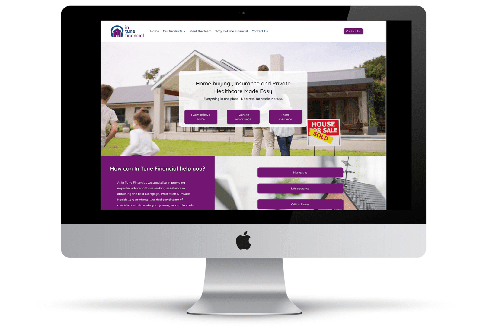 Custom Built Wordpress Website | Lead Generation Website | Integrate with CRM | Climb Google Rankings In Tune Financial | Ionic Creative Design
