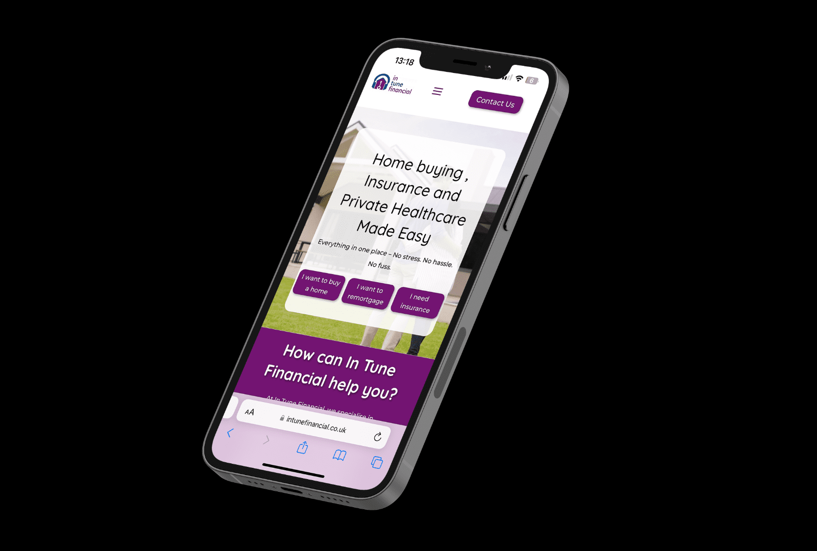 Custom Built Wordpress Website | Lead Generation Website | Integrate with CRM | Climb Google Rankings In Tune Financial | Ionic Creative Design